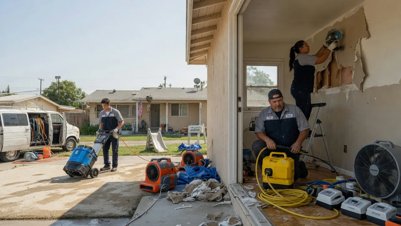 Water Damage Restoration in Mangum, OK near me